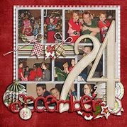 Image result for Best Christmas Scrapbook Layouts