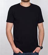 Image result for Men's Plain Black T-Shirt