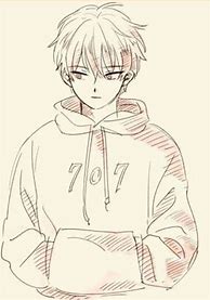 Image result for Anime Boy Hand Sketch