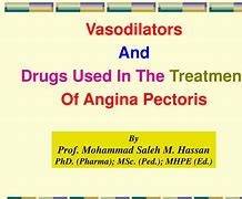 Image result for Vasodilators in Angina Pectoris