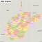 Image result for Wayne County WV Outline Map