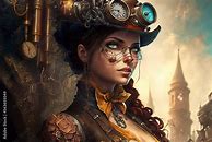 Image result for Steampunk Woman Art