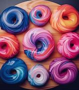 Image result for Colored Bagels