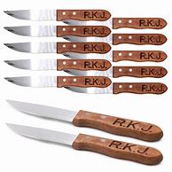 Image result for Personalized Steak Knife Sets