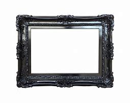 Image result for Black Baroque Mirror