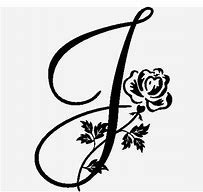 Image result for Cursive Letter J Tattoo