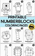 Image result for Number Blocks 1 Printable