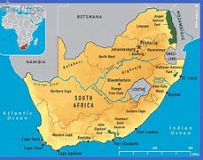 Image result for Modern Map of South West Africa