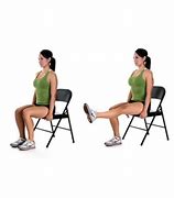 Image result for Seated Leg Extension Exercise