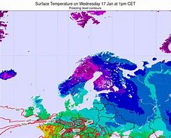 Image result for Sweden Weather Map