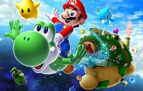 Image result for Super Mario Galaxy Game