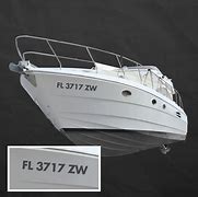 Image result for Pontoon Boat Registration Numbers