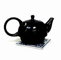 Image result for Black Ceramic Georgian Teapot