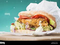 Image result for Cajun Chicken Burger