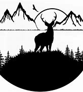 Image result for Mule Deer Stencil Drzw