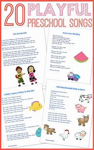 Image result for Preschool Learning Songs