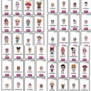 Image result for LOL Doll Names Checklist