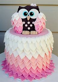 Image result for Owl Cake Basic