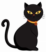 Image result for Black Cat Halloween Decorations