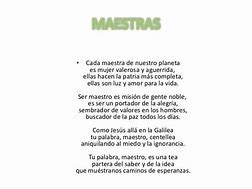 Image result for Poemas Para Maestras