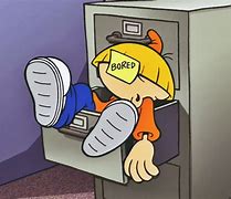 Image result for Bored Cartoon Character