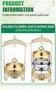 Image result for Gold Chaffing Dishes Catering