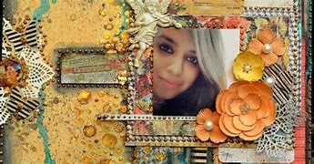 Image result for Mixed Media Scrapbook Layouts