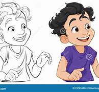 Image result for Cartoon Kid Half Body Image