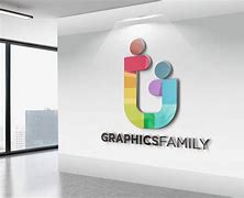 Image result for Free Wall Logo Mockup