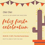 Image result for Fiesta Theme Paper Invitations