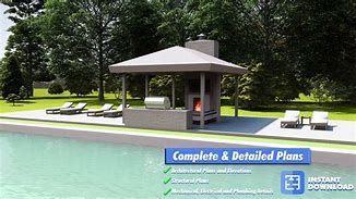 Image result for 16 X 20 Pavilion Plans