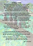 Image result for A Piece of Me Poem