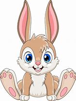 Image result for Cute Cartoon Baby Rabbit