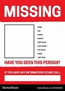 Image result for Missing Background Template