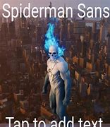 Image result for Sans Nightmare as Spider-Man