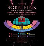 Image result for Poster Konser Black Pink Di GBK