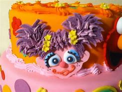 Image result for Elmo and Abby Cake