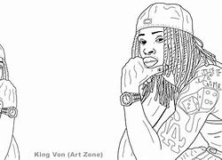 Image result for King Von Drawing Rapper