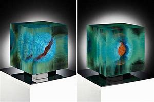 Image result for Layered Glass Painting