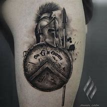 Image result for Spartan Tattoos for Men