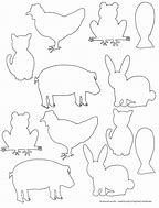 Image result for Farm Animal Shapes