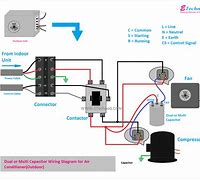 Image result for Fan Capacitor Wiring Diagram