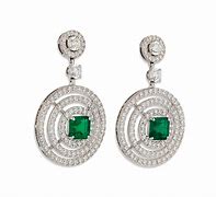 Image result for Emerald Earrings