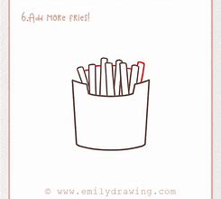 Image result for Draw French Fries