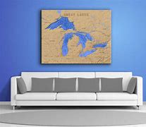 Image result for Great Lakes Wall Art