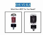 Image result for 6V6 vs 6L6 Power Tubes