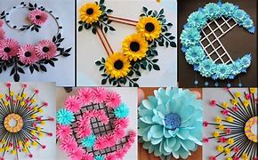 Image result for Paper Flower Wall Display