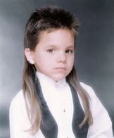 Image result for Kid with Mullet