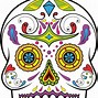 Image result for Sugar Skull Face Clip Art