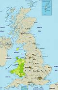 Image result for Wales Great Britain Map